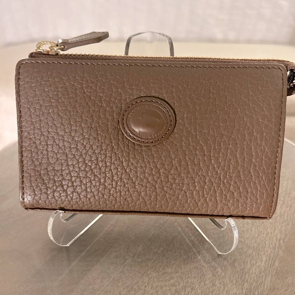 Dooney and Bourke Vintage Cosmetics Case in ELEPHANT